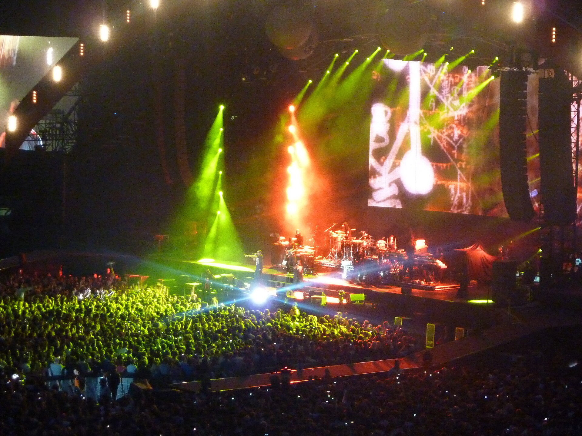 Jay-Z performing in London, Sept. 2009.